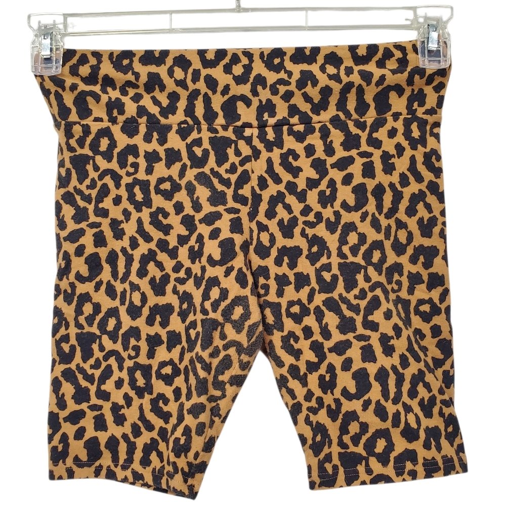 Wild Fable 🐆 Cheetah Bike Shorts Workout Gym Pilates Dopamine Grunge Size Large